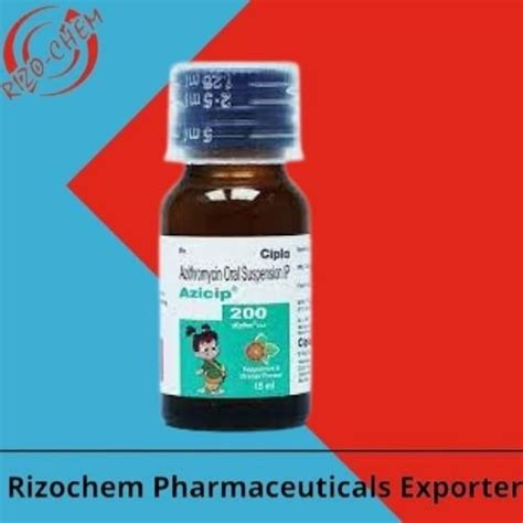 Azicip 200mg Oral Suspension Top Pharmaceutical Wholesaler Exporter