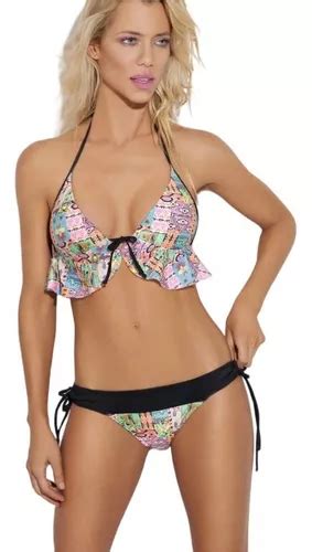 Malla Bikini Traje Baño Triangulo Tasa Soft Marca Mora MercadoLibre