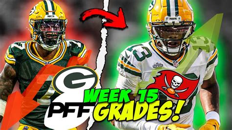 Reacting To Packers PFF Grades Vs Buccaneers Horrible Defense Grades