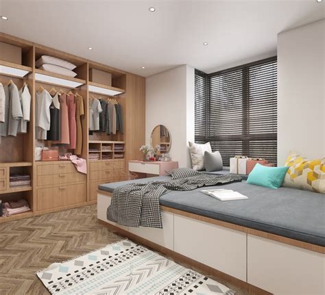 Modern Tatami Bedroom Model 3d 모델 Turbosquid 2067452