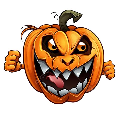 Goofy Halloween Pumpkin Cartoon Mascot Character Running, Pumpkin ...