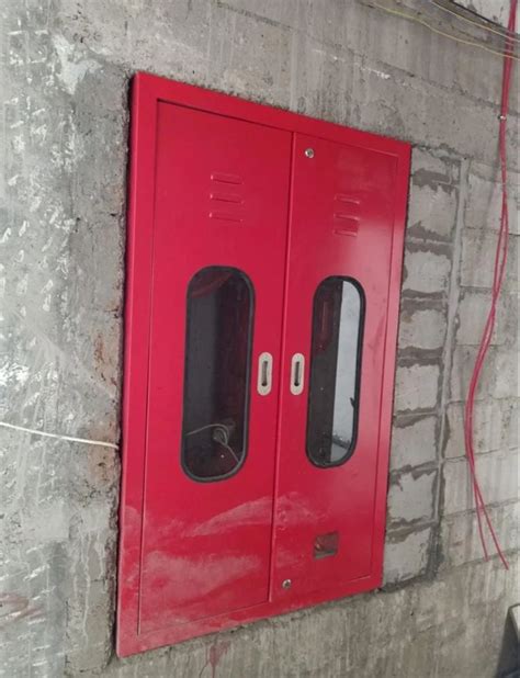 Metal Fireproof Fire Shaft Door Powder Coated At Rs Piece In Navi