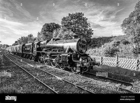 Lms Stanier Class 5 Black And White Stock Photos And Images Alamy