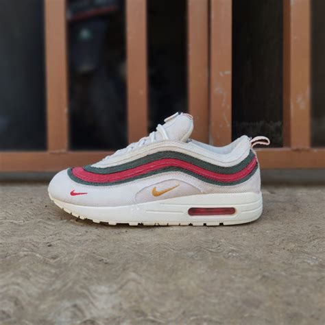 Nike Air Max 1 97 X Sean Wotherspoon X Gucci Fesyen Pria Sepatu