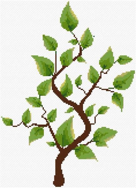 Tree Cross Stitch Designs