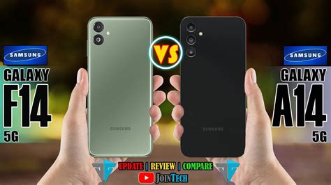 Samsung Galaxy F14 5g Vs Samsung Galaxy A14 5g Full Specifications Comparison Youtube