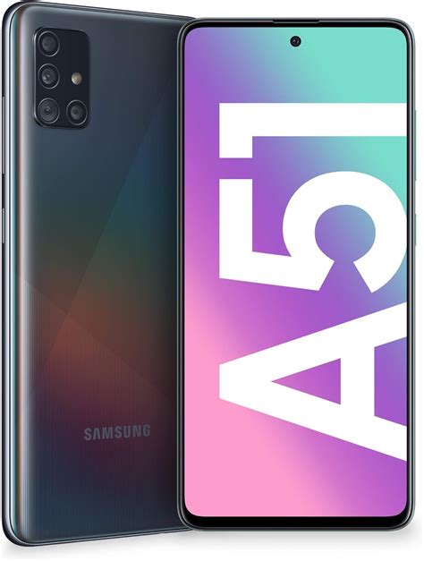 Samsung Galaxy A51 Dual SIM 128 GB 4 GB Prism Crush Noir Amazon Fr