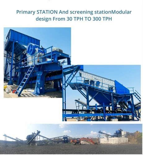 Prime Mild Steel Track Mounted Mobile Stone Crusher Machine At Rs