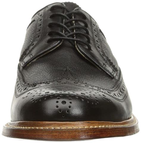 Florsheim Mens Heritage Wingtip Oxford Black D Ultimate Menswear