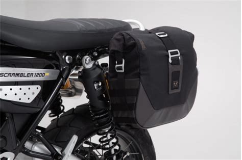 Sw Motech Legend Gear Saddlebags Slc Black Triumph Scrambler Xc Xe