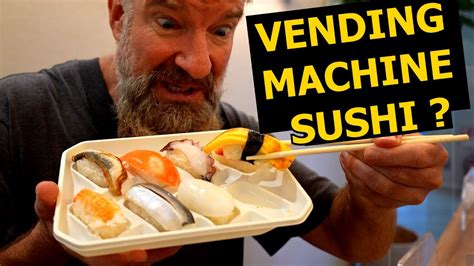 Vending Machines Sushi Gourmet Foods 22 Machines Japan Eric Meal