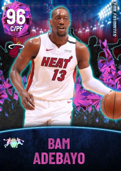 Nba K Kdb Custom Card Bam Adebayo