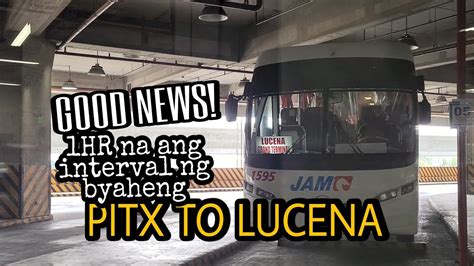 Jam Liner Pitx Terminal Update Pitx Manila To Lucena Provincial