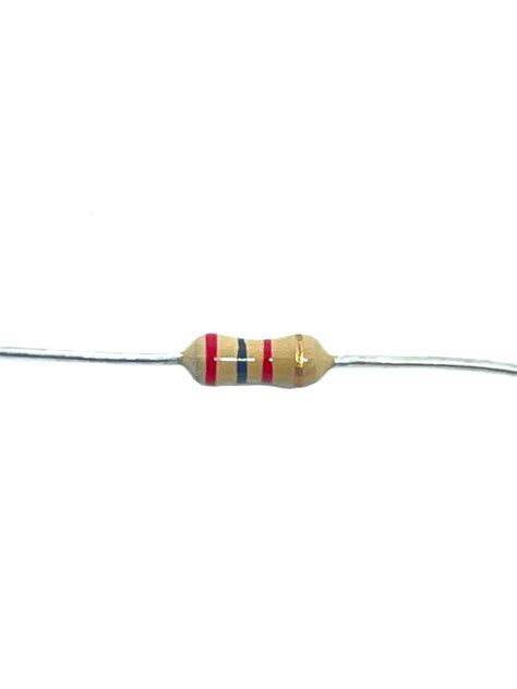 KIT 50 PEÇAS RESISTOR 2K 1 4W 5 2K CR25 Gold News Eletrônica Ltda