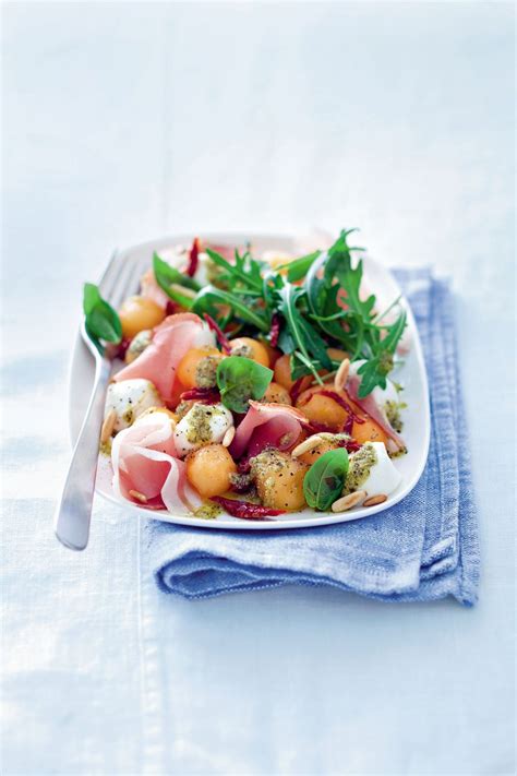 Recette Salade Italienne Au Melon Marie Claire