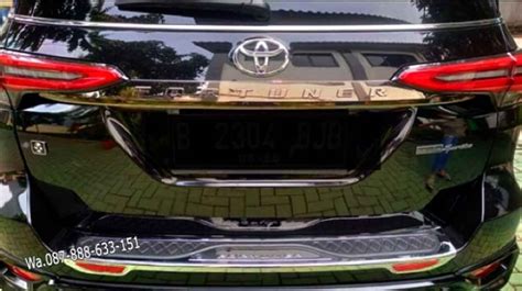 Promo Sillplate Sill Plate Belakang All New Fortuner 2021 Semua Type