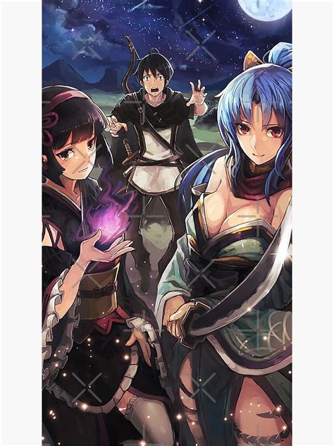 Tsukimichi Moonlit Fantasy Anime Poster For Sale By Anime Nez Redbubble