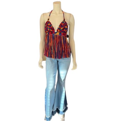 70s Halter Top Etsy