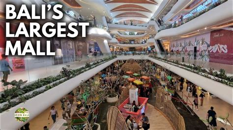 ICON SANUR The Largest Shopping Mall In Bali YouTube