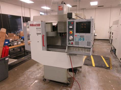 Machines Used Haas MiniMill CNC Vertical Machining Center With 4th