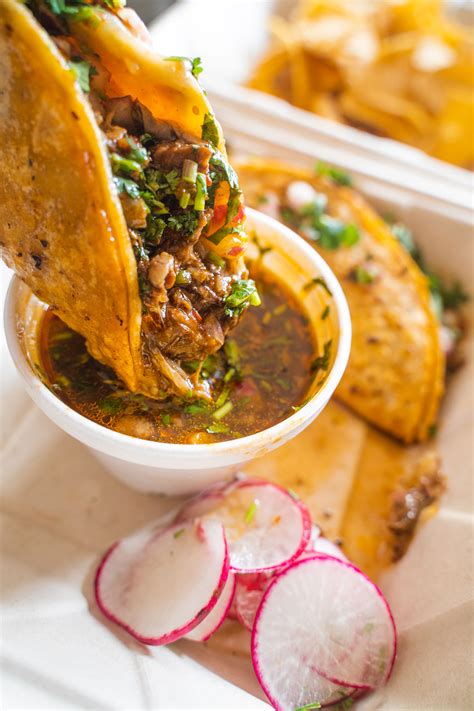 Birria Tacos Mexican Stewed Meat Tacos