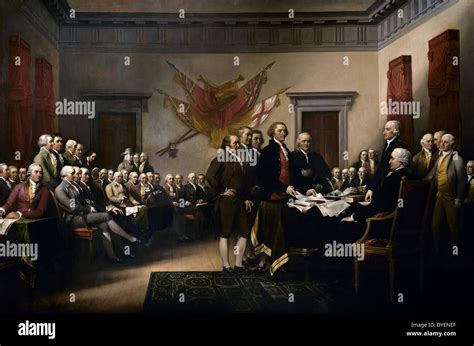 Declaration Of Independence By John Trumbull 1756 1843 John Trumbull S Painting Shows The