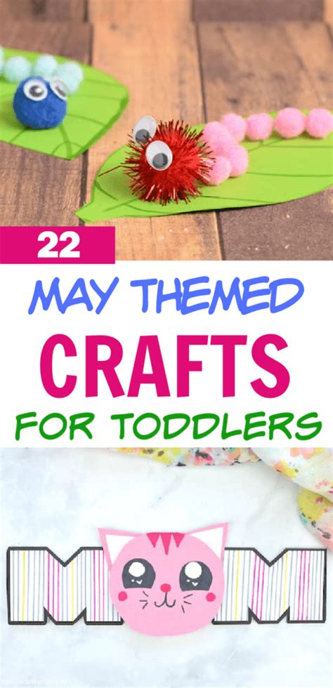 25 Easy Fun May Crafts for Toddlers and Preschoolers (2025)