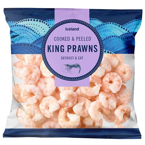 Iceland King Prawns G Prawns Seafood Iceland Foods