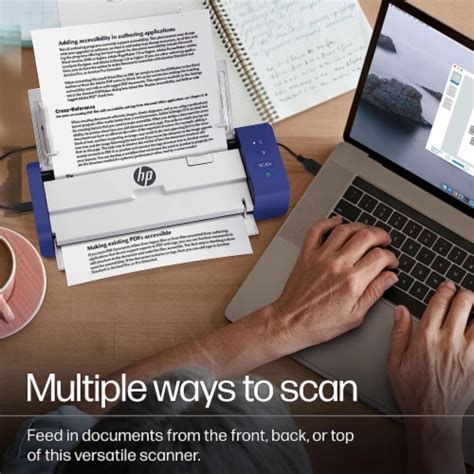 HP Duplex Document Scanner & Photo Scanner, Portable Scanner with Auto ...