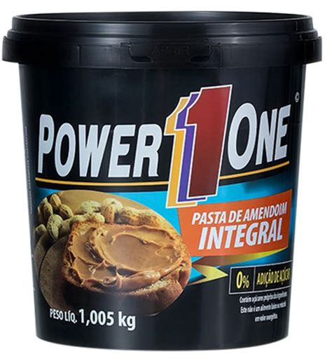 Pasta Integral De Amendoim 1Kg Power One Nutrifit Brasil Loja