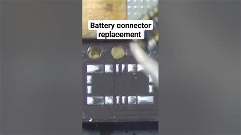 Battery Connector Replacement Mobile Repairing Youtube