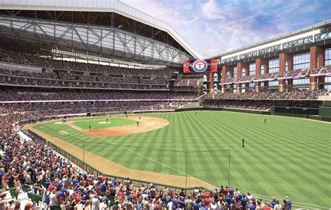 New Globe Life Field Renderings Released | Ballpark Digest