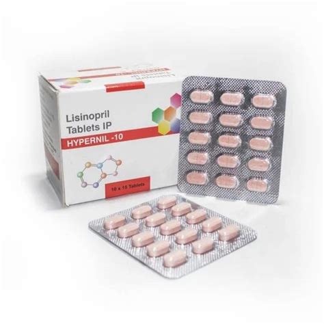 Lisinopril Hypernil Mg Tablet At Rs Stripe Zestril In Nagpur