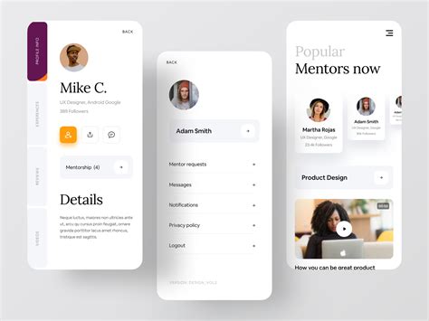 Zelio | Mentorship App by Surja Sen Das Raj for Ofspace UX/UI on Dribbble