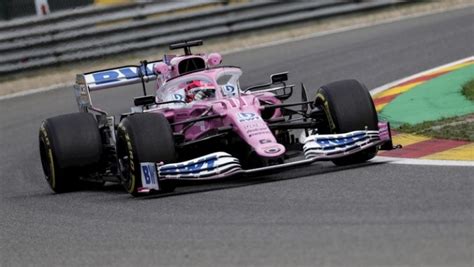 Checo PÃrez saldrÃ octavo en el Gran Premio de BÃlgica