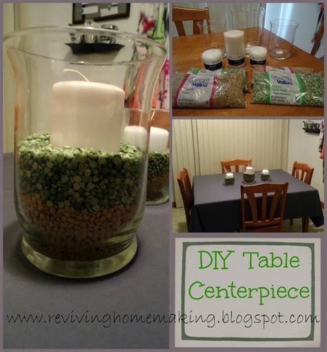 Reviving Homemaking: DIY Table Centerpiece