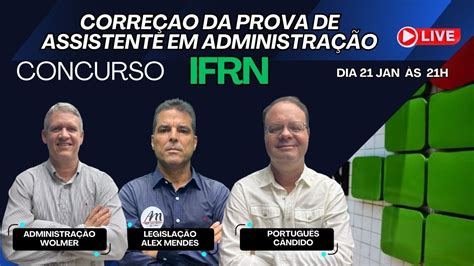 WMENTORIA CORREÇÃO PROVA IFRN FUNCERN ASSISTENTE EM