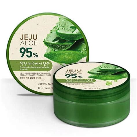 THE FACE SHOP Jeju Aloe Fresh Soothing Gel 300ml SkinUp No