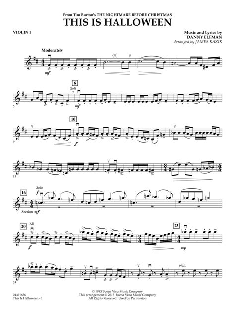 This Is Halloween Sheet Music By James Kazik SKU 04491656 Stanton