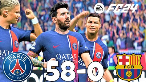 EA SPORTS FC 24 RONALDO MESSI HAALAND MBAPPE ALL STARS PSG