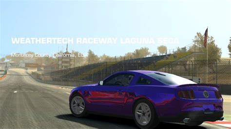 Real Racing Weathertech Raceway Laguna Seca Ford Shelby Gt