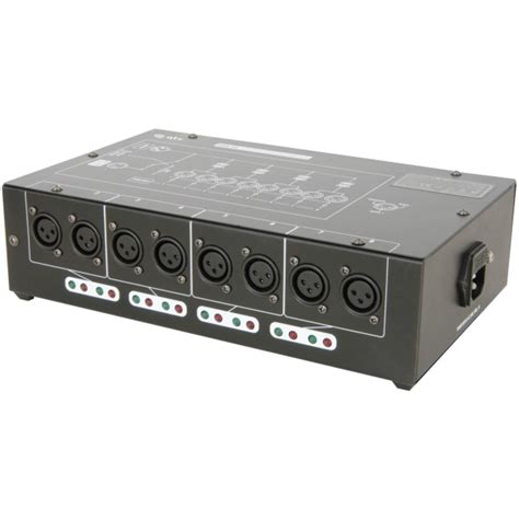 Qtx Way Dmx Booster Distributor