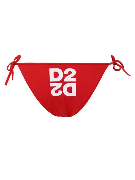 Dsquared2 Underwear Bikini Unterteil Swim Briefs D6B082480 Rot Modivo De