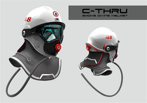 C Thru Helmet Enables Firefighters To See Through Smoke Future