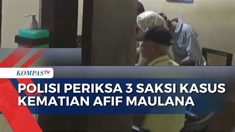 Lbh Padang Soal Saksi Yang Diperiksa Polisi Di Kasus Kematian Afif