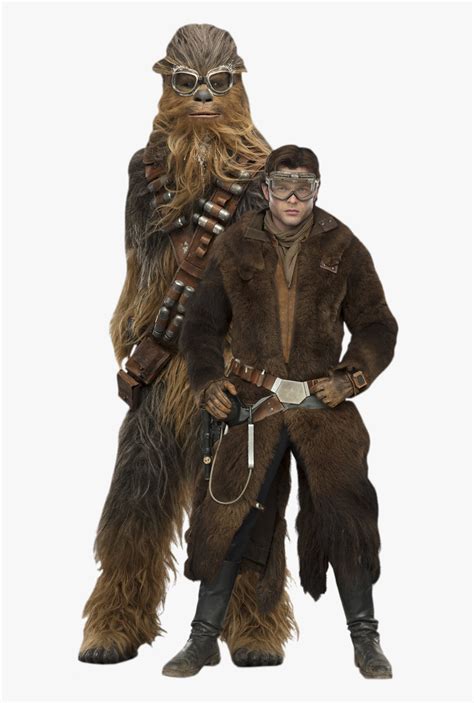 Han And Chewie Solo A Star Wars Story Cut Out Characters - Star Wars ...