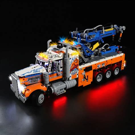 Kit d éclairage LED pour LEGO Technic Camion de remorquage lourd 42128