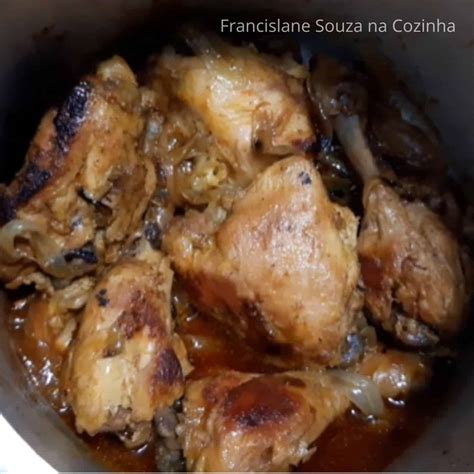 Coxa de Frango na Panela de Pressão NaColher