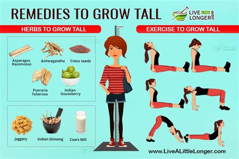 How To Increase Height Exercises Herbs For Grow Taller