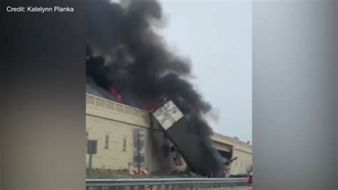 Semi Crash Explosion In Racine County Wisconsin Leaves 2 Dead